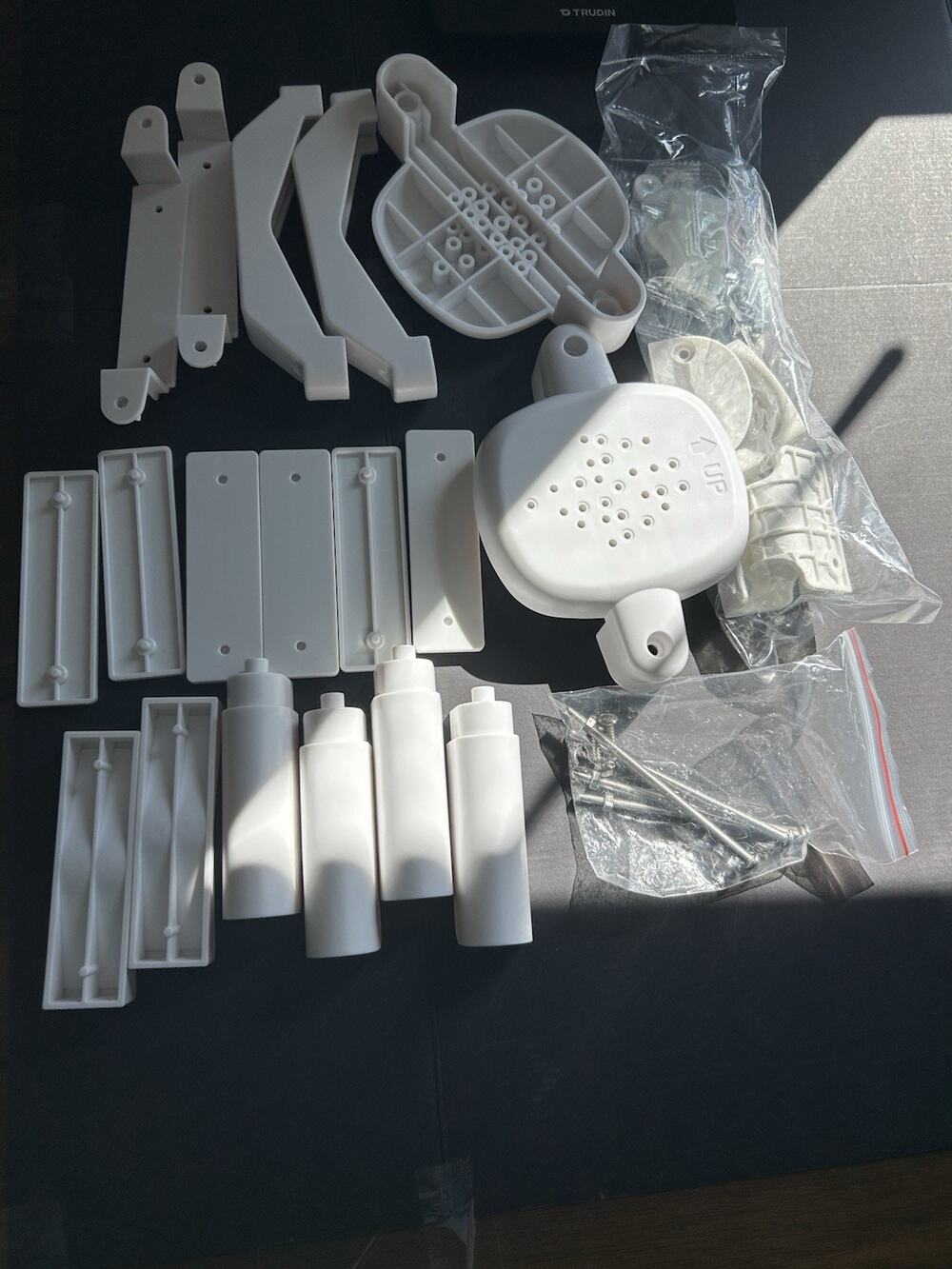 Retractable Baby Gate Parts White Replacement Mounting Hardware Pet Safety Gate